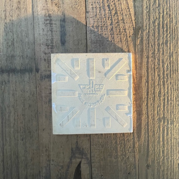 Ceramic Glazed Clay Tiles 4 x 4" Made in Portugal - Set of 2 - Picture 4 of 13